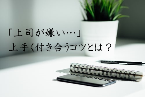 上司が嫌いすぎてストレスがたまる 合わない上司との上手な付き合い方をご紹介 現役営業マンお悩み解決ブログ